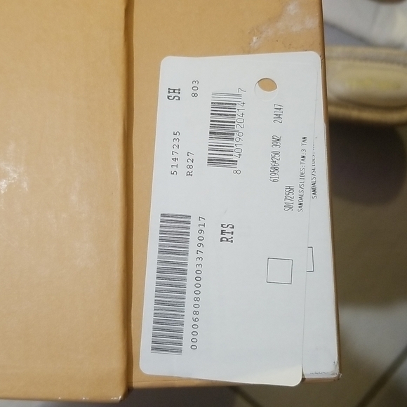 💕CULT GAIA💕 Nelly Sandal Tan Natural Raffia Open Toe Mule Low Heel 60s 39 NWT - Picture 16 of 16